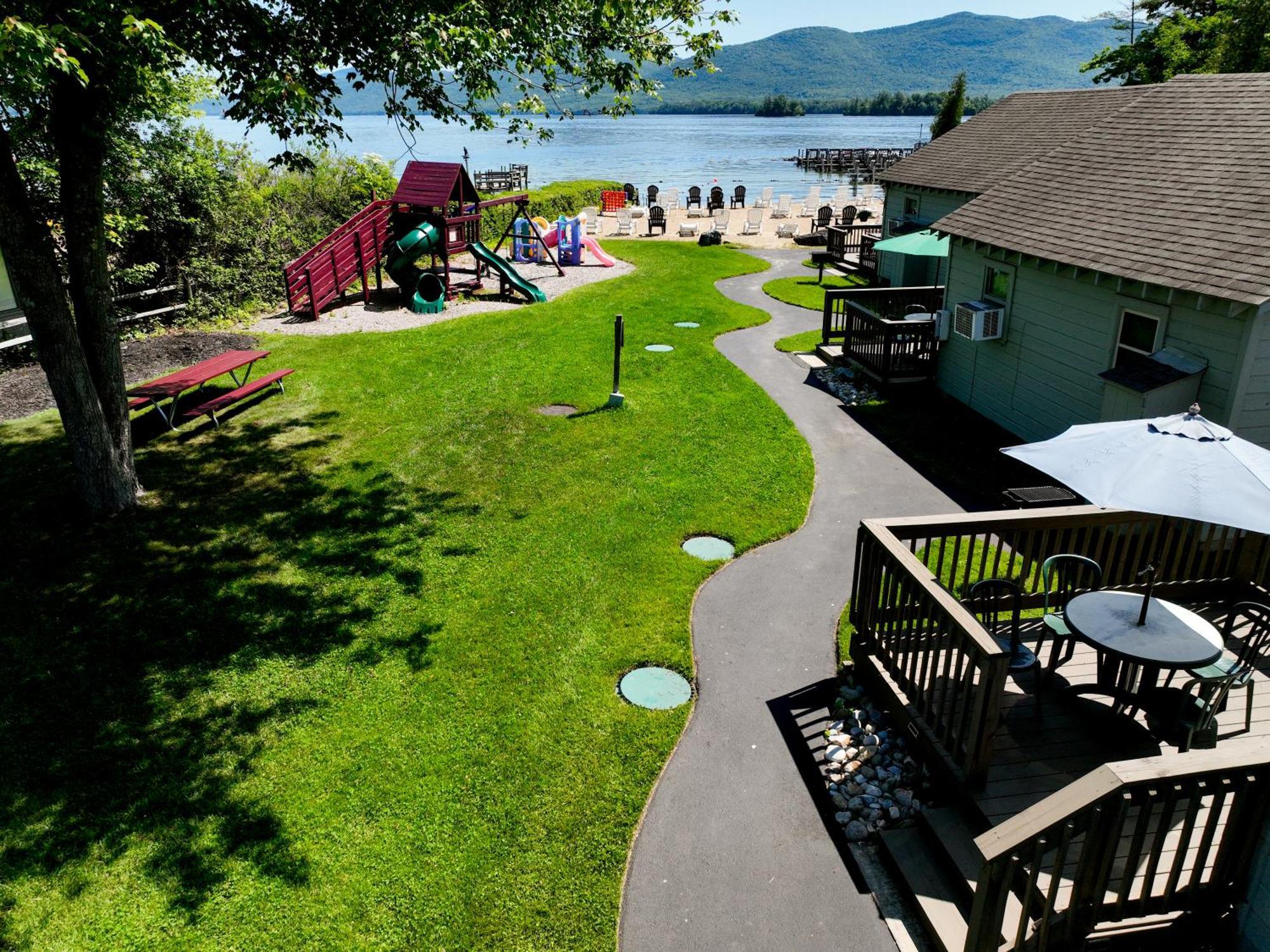 Lake George Diamond Cove Cottages, Cabins, & Hotel Экстерьер фото
